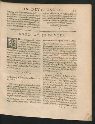 Annotat. In Deuter.