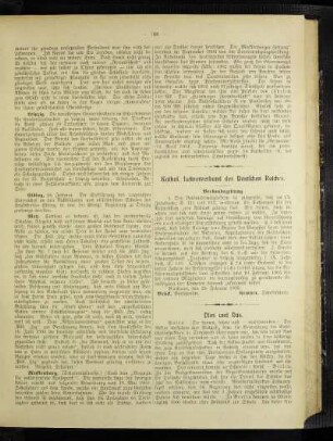Kathol. Lehrerverband des Deutschen Reiches : Verbandszeitung