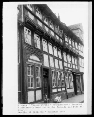 Tidexerstraße, neben Nr. 31