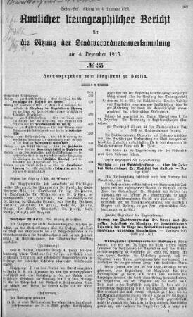 No 35, 4. Dezember 1913
