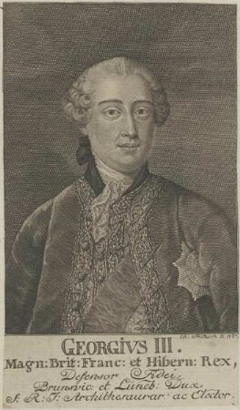 Bildnis des Georgius III.