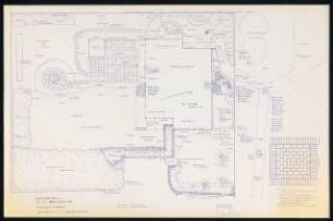 Garten Benzing, Trossingen: Lageplan mit Gartenplan Höhenplan 1:50, Klinker 1:10