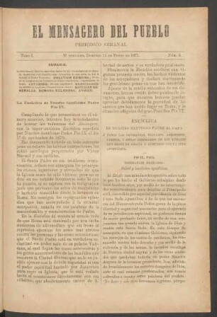 1871,1,3: tomo 1, núm. 3 (15 de enero de 1871)