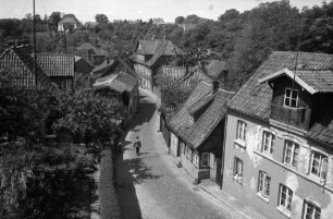 Lauenburg: Straße von der Schlossbrücke