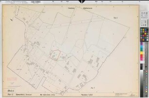 Stockum (Unna), Siddinghausen (Unna), Zusammenlegung Stockum-Siddinghausen, Bl. 4 Zuteilungskarte Stockum Flur 10