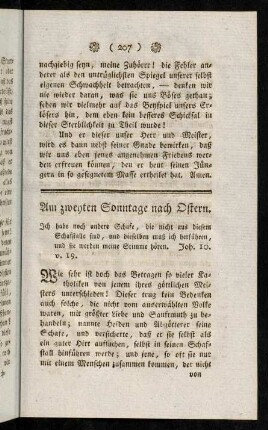 207-224, Am zweyten [...]. - Am dritten [...].