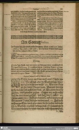 Am Sontag Judica