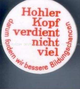 Forderung nach besseren Bildungschancen
