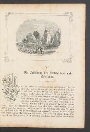VI. Die Erfindung des Mikroskops und Teleskops.