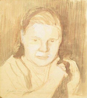Portrait eines jungen russischen Mädchens