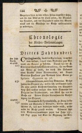 244-258, ...der Kirchen-Versammlungen.-...der Päpste.
