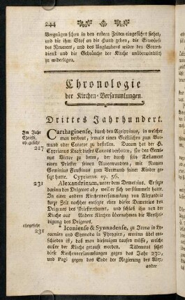 244-258, ...der Kirchen-Versammlungen.-...der Päpste.