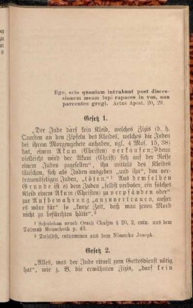 Gesetz 1 [bis] Gesetz 50