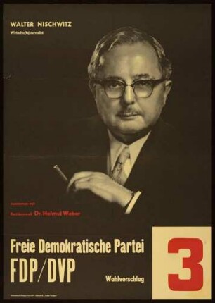 FDP/DVP - Freie Demokratische Partei, Landtagswahl 1960