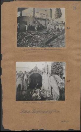 Zerstörte Kapelle des Franziskanerklosters (Trier)