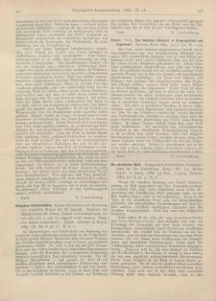 538-540 [Rezension] Die christliche Welt. 2. Jahrgang 1888