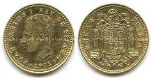 Spanien, 1 Peseta