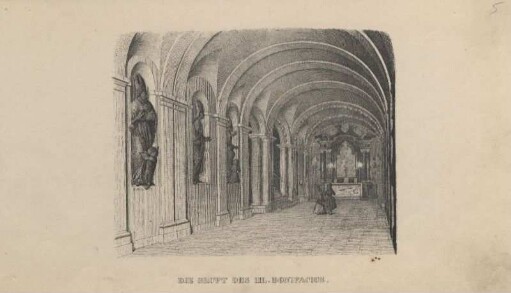 Die Gruft des Hl. Bonifacius