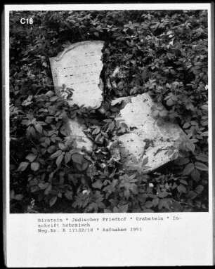 Grabstein des 1913/1914 verst. Sohnes des Meier May aus Lichenroth