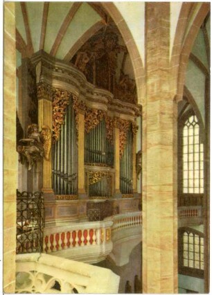 Freiberg. Dom, Orgel
