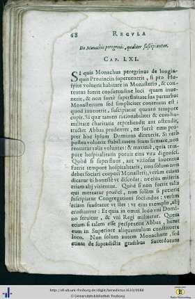Caput LXI - LXV