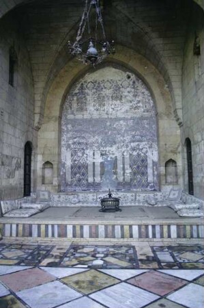 Qasr al-Azem — Hof mit Iwan — Iwan