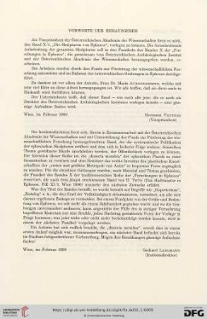Vorwort der Herausgeber
