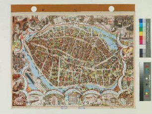 Karte von der Stadt Lübeck