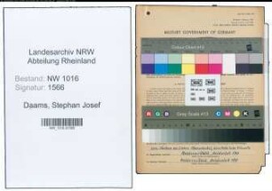 Entnazifizierung Stephan Josef Daams , geb. 01.07.1911 (Handelsvertreter)