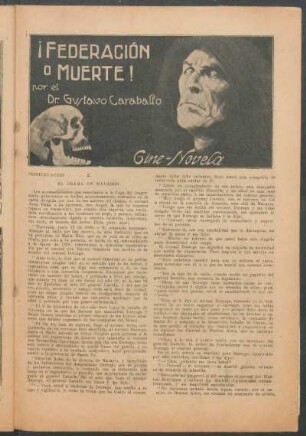 ¡Federación o muerte! - Cine-novela - Continuación