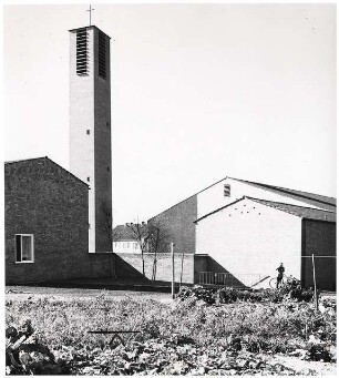 Evangelisches Gemeindezentrum, Herford: Blick von Nordost