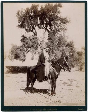 Beduine von Abu-Dis [Collection Hentschel]