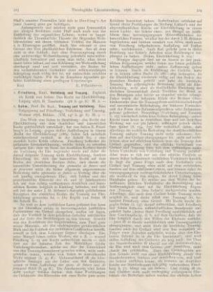 523-525 [Rezension] Sohm, Rudolph, Trauung und Verlobung. Eine Entgegnung auf Friedberg: Verlobung und Trauung