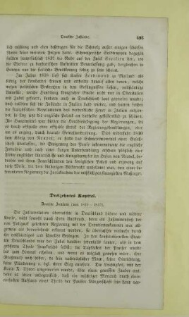 Dreizehntes Kapitel. Deutsche Zustände (von 1830-1840)