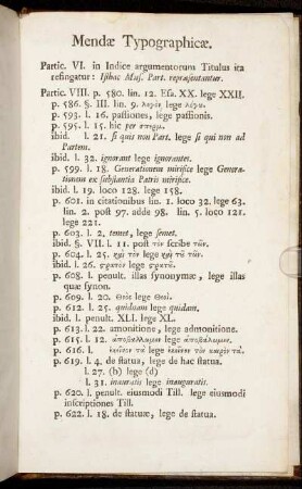 Mendæ Typographicæ.