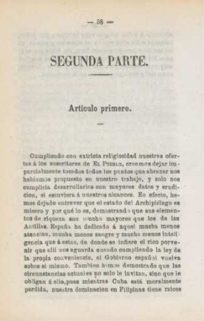 Segunda parte