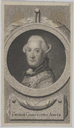 Bildnis des George Christoph v. Arnim