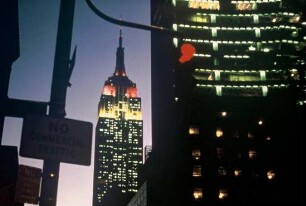 Vereinigte Staaten von Amerika (USA). New York. Das Empire State Building in nächtlicher Stimmung // The Empire State Building by night