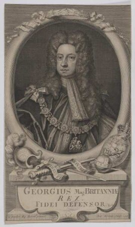 Bildnis des Georgius Mag, Britanniae Rex