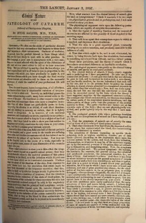 The lancet. 1857, Vol. 1