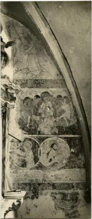 Wandmalerei Zeilenkapelle Sankt Sebastian