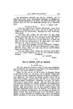 Der 2. Oktober 1892 zu Tanneck