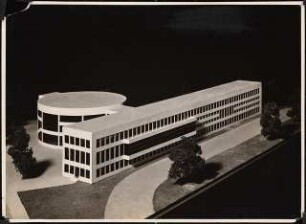 Studentenhaus, Berlin-Charlottenburg: Vorentwurf, Modellansichten