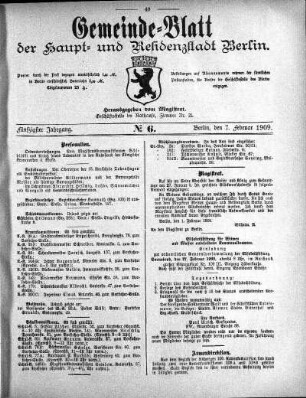 1909,6: No. 6, 7. Februar 1909