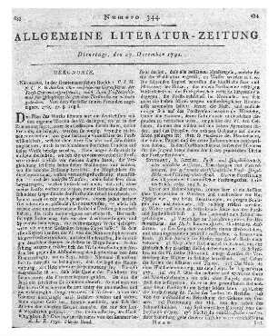 [Wächter, Leonhard]: Sagen der Vorzeit / von Veit Weber. - Berlin : Maurer Bd. 3. Tugendspiegel. - 1790