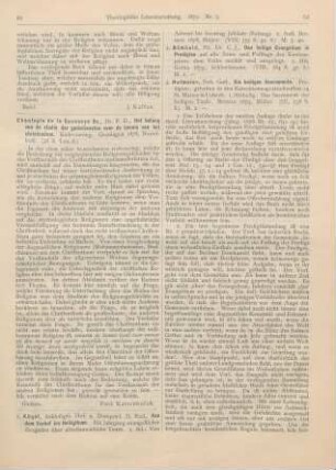 61-64 [Rezension] Römheld, C. J., Das heilige Evangelium in Predigten auf alle Sonn- und Festtage des Kirchenjahres dem Volke erzählt und ausgelegt. 1. Hft