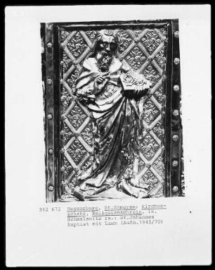 Schmalseite: Heiliger Johannes der Täufer