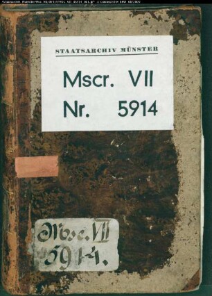 Stadtbuch der Stadt Rüthen