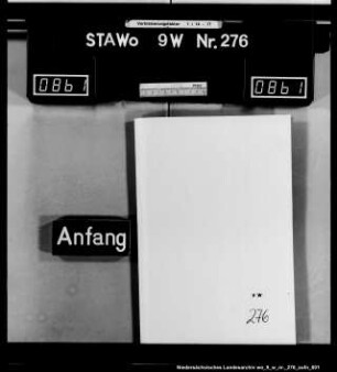 Alphabetisches Urkundenverzeichnis des Kantonnotars Friedrich Wilhelm Ferdinand Wilke