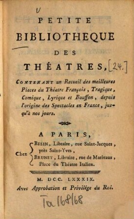 Chef-D'Oeuvres De Néricault Destouches